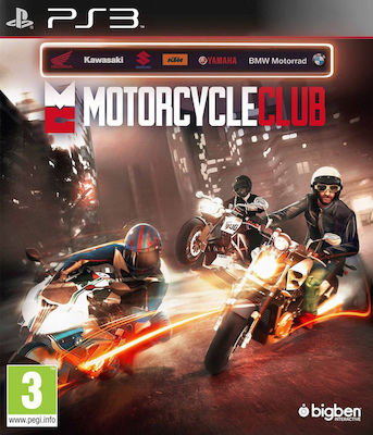 Motorcycle Club PS3 Game