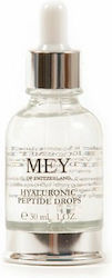 Mey Peptide Drops Anti-Aging Serum Gesicht mit Hyaluronsäure 30ml