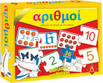 Argy Toys Μαθαίνω τους Αριθμούς Joc Educațional Cunoștințe pentru 3+ Ani