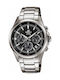 Casio Edifice Часовник Хронограф Батерия с Метална верижка