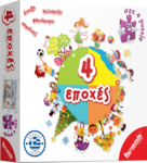 Remoundo Οι 4 εποχές Educational Toy Knowledge for 4+ Years Old