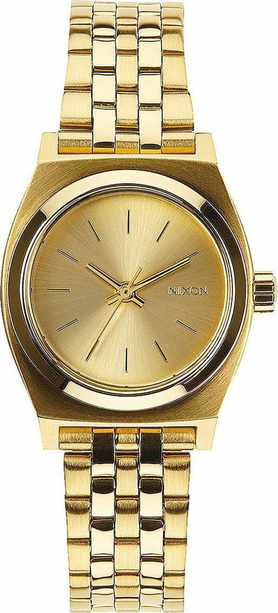 Nixon The Small Time Teller Ladies Gold A399 502 00 Skroutz.gr