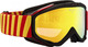 Alpina Spice Ski- & Snowboardbrille Erwachsene Bunt mit Linse Spiegel in Gelb Farbe