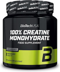 Biotech USA 100% Creatine Monohydrate 5000mg Ungesüßt 300gr