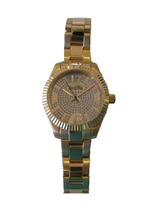 Oxette Watch with Gold Metal Bracelet 11X05-00360