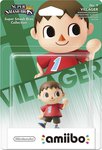 Nintendo Amiibo Super Smash Bros Villager No.9 Character Figure за WiiU