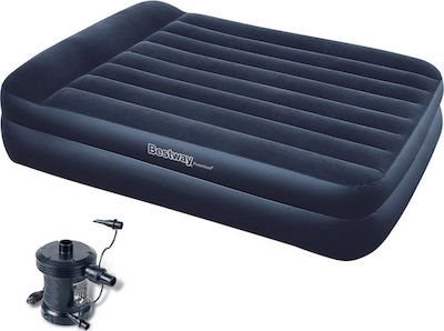 Матрас надувной bestway premium air bed 203х152х46см электронасос