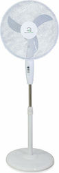 MultiHome 930-002-0305 Стоящ Вентилатор 45см Бял MultiHome 930-002-0305 Стоящ Вентилатор 45см Бял