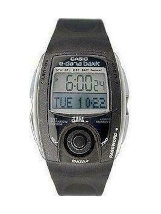 Casio e data bank watch store