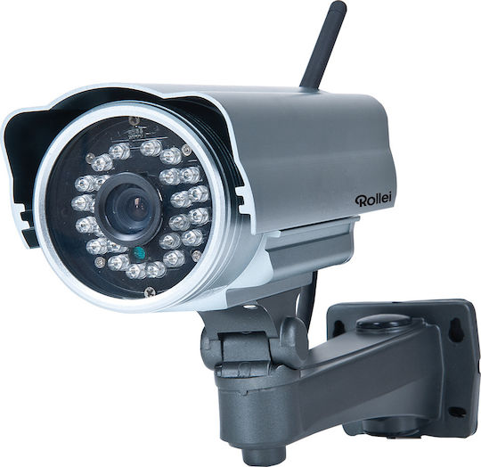 Rollei SafetyCam 20 HD Titanium IP Κάμερα Παρακολούθησης Wi-Fi HD 720P Αδιάβροχη με Φακό 3.6mm