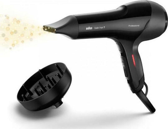 Braun Satin Hair 7 Ionic Professionell Haartrockner mit Diffusor 2000W