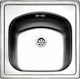 Fortinox Valley 24050 107-24050-110 24050-110 Drop-In Spüle Inox Satiniert B44.5xT44.5cm Silber