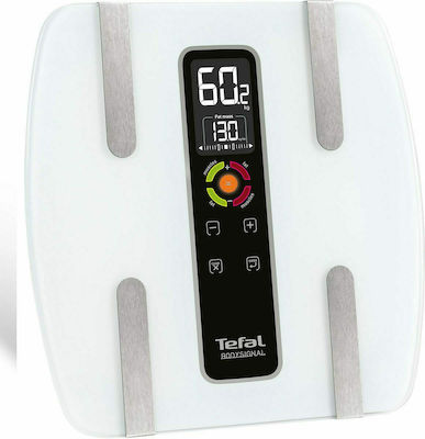 Tefal Bodysignal Ψηφιακή Ζυγαριά με Λιπομετρητή σε Λευκό χρώμα