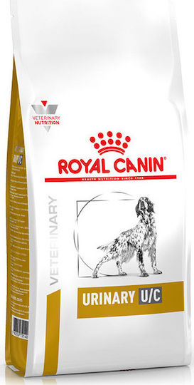 Royal Canin Veterinary Urinary U/C 2kg Dry Food for Adult Dogs with Brown rice