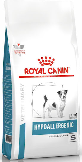 Royal Canin Veterinary HYpoallergenic Small Dog 1kg Dry Food Gluten-Free for Adult Small Breed Dogs with Poultry and Rice