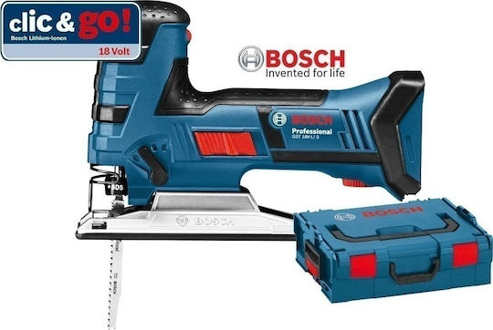Bosch GST 18 V-LI Σέγα 18V Solo & L-Boxx