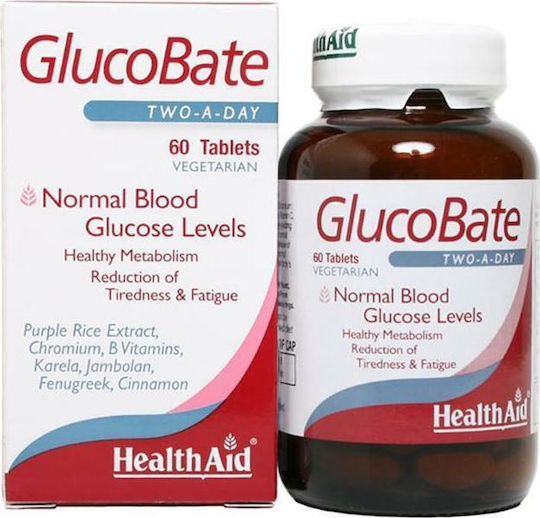 Health Aid Glucobate Special Food Supplement 60 x 1 tablets 60 x 1 capsules