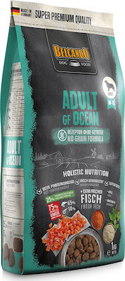 Belcando Adult GF Ocean 1kg Ξηρά Τροφή χωρίς Σιτηρά για Ενήλικους Σκύλους με Σολομό και Ψάρια