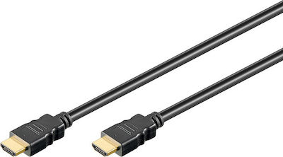 Goobay HDMI 1.4 Cablu HDMI de sex masculin - HDMI de sex masculin 1m Negru