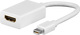 Goobay 51729 Μετατροπέας mini DisplayPort male σε HDMI female Λευκό