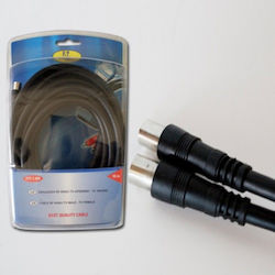 FT Electronics Antenna Cable Coax Male - Coax Female Black 10m