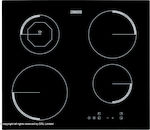Zanussi ZEI6840FBA Induktionskochfeld autonom mit Kindersicherung 59x52εκ.