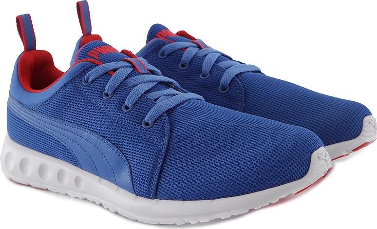 puma carson runner orange kids