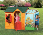 Little Tikes Παιδικό Σπιτάκι Κήπου Cottage με Φράχτη Πολύχρωμο 190x104x130εκ.