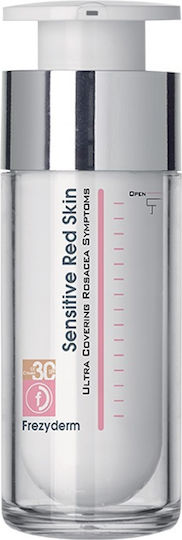 Frezyderm Sensitive Red Skin CC Κρέμα Προσώπου Ημέρας με SPF30 κατά των Ατελειών & της Ερυθρότητας 30ml