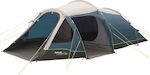 Outwell Σκηνή Camping Τούνελ Μπλε με Διπλό Πανί 4 Εποχών για 4 Άτομα 320x260x140εκ.
