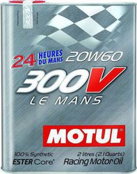 Motul 300V Le Mans Synthetic Car Lubricant 20W-60 2lt