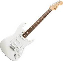 Fender Ηλεκτρική Κιθάρα Standard με SSS Διάταξη Μαγνητών και Tremolo Ταστιέρα Rosewood σε Χρώμα Arctic White