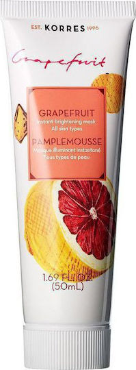 Grapefruit Mască Faciala pentru Strălucire 18ml
