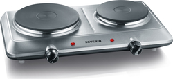 Severin Enamel Countertop Double Burner Inox