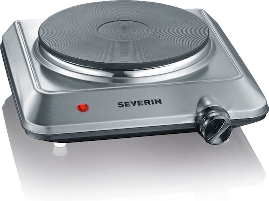Severin KP 1092 Επιτραπέζια Εστία Εμαγιέ Μονή Inox
