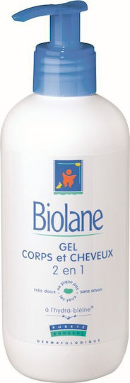 2 in 1 Shampoo & Shower Gel 350ml with Pump