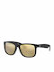 Ray Ban Justin Ochelari de soare cu Negru Din plastic Rame și Maro Ochelari de soare Oglindă Lentilă RB4165 622/5A