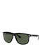 Ray Ban Boyfriend Bărbătești Ochelari de soare cu Negru Din plastic Cadru și Verde Polarizate Lentilă RB4147 601/58