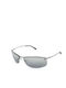 Ray Ban Unisex Sunglasses with Silver Metal Frame and Silver Polarized Mirror Lens RB3183 004/82
