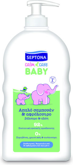 Septona Calm 'n Care Gentle Shampoo & Body Wash with Balsam & Aloe 500ml with Pump