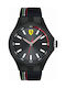 Ferrari Men's Watch Battery with Black Rubber Strap
