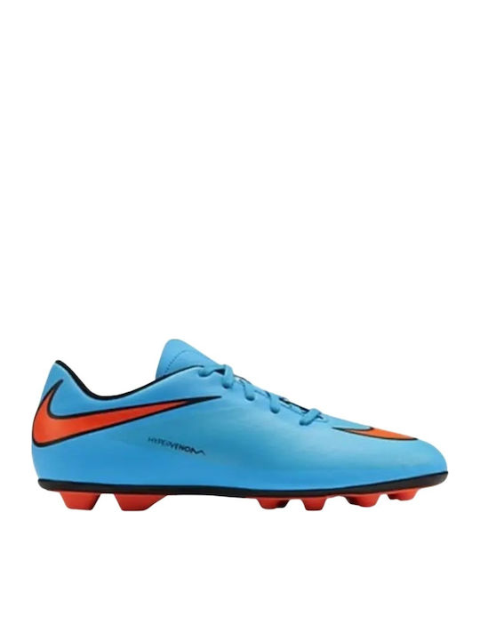 Παιδικά Ποδοσφαιρικά Παπούτσια HYPERVENOM PHADE με Τάπες Τιρκουάζ