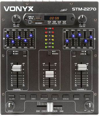 Vonyx STM2270 Αναλογικός Μίκτης 4 Καναλιών & Bluetooth