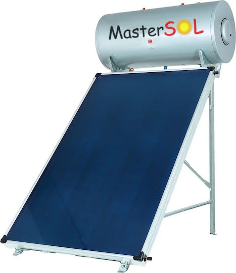 MasterSOL Eco Слънчев бойлер 160лт Стъкло Двойно действие 2.5кв.м. Изборен