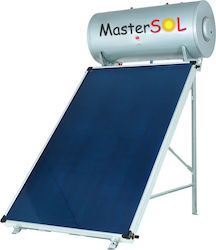 MasterSOL Eco Ηλιακός Θερμοσίφωνας 120lt/1.5m² Glass Διπλής Ενέργειας με Επιλεκτικό Συλλέκτη