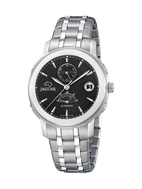 Jaguar Watch Automatic with Silver Metal Bracelet