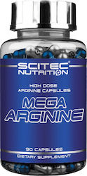 Scitec Nutrition Mega Arginine 1300mg 90 capace Necondimentat