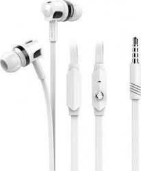 Blue Star JM26 In-ear Handsfree με Βύσμα 3.5mm Λευκό Blue Star JM26 In-ear Handsfree με Βύσμα 3.5mm Λευκό