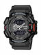 Casio G-Shock Men's Watch 51mm Chronograph Battery with Black Rubber Strap