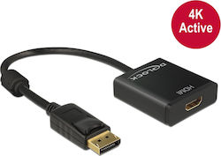 DeLock DisplayPort male - HDMI female (62607)
